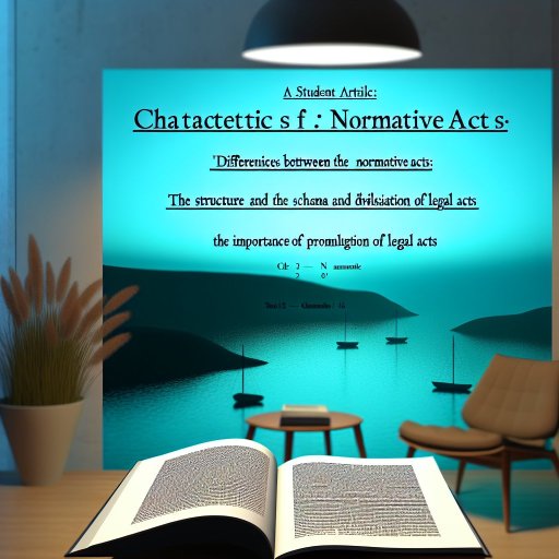 Charakterystyka aktu normatywnego: różnice między generalnym a abstrakcyjnym...