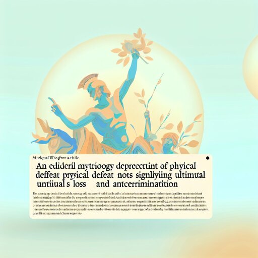 Czy fizyczna klęska oznacza ostateczną przegraną? Odpowiedź na podstawie mitów...