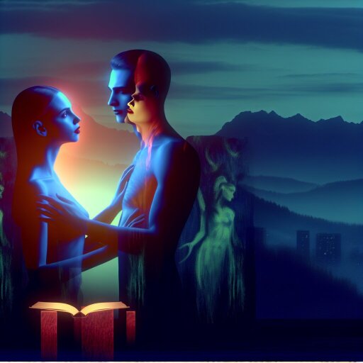 Wampir i jego przystojny ludzki żywiciel