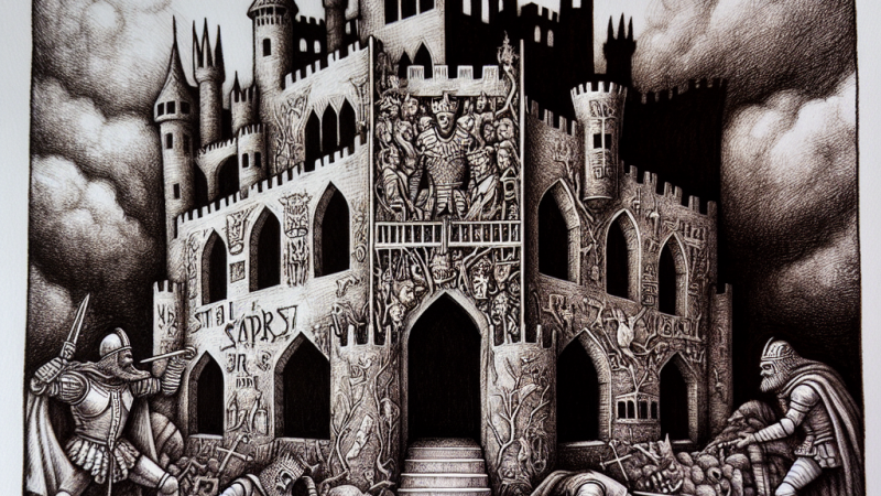 1. Badacze twórczości Szekspira przypisują zamkowi Makbeta znaczenie symboliczne. Przeanalizuj wzmianki o zamkowej przestrzeni w tekście głównym i w didaskaliach. Przedstaw swoja hipotezę symbolicznego znaczenia zamku Makbeta.