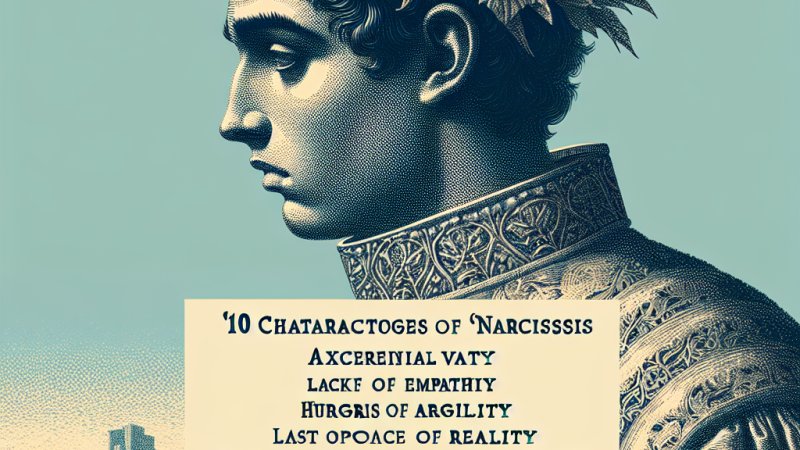 10 cech charakteru Narcyza - Analiza mitu o Narcyzie