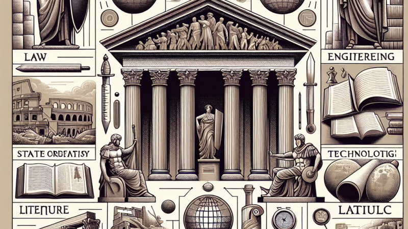 7 głównych osiągnięć kultury rzymskiej.