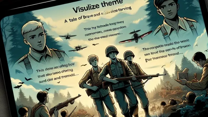 A. Kamiński nazwał swoją książkę "opowieścią o wspaniałych ideałach bohaterstwa i służby".