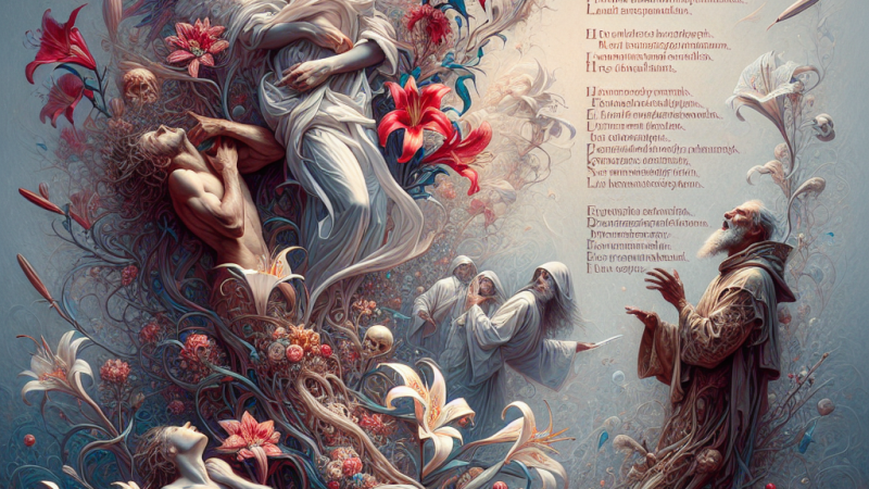 Adam Mickiewicz, "Lilije", ballada