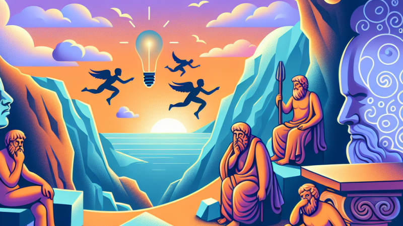 Alegoria Jaskini Platona: wyjaśnienie, cel i różnice.