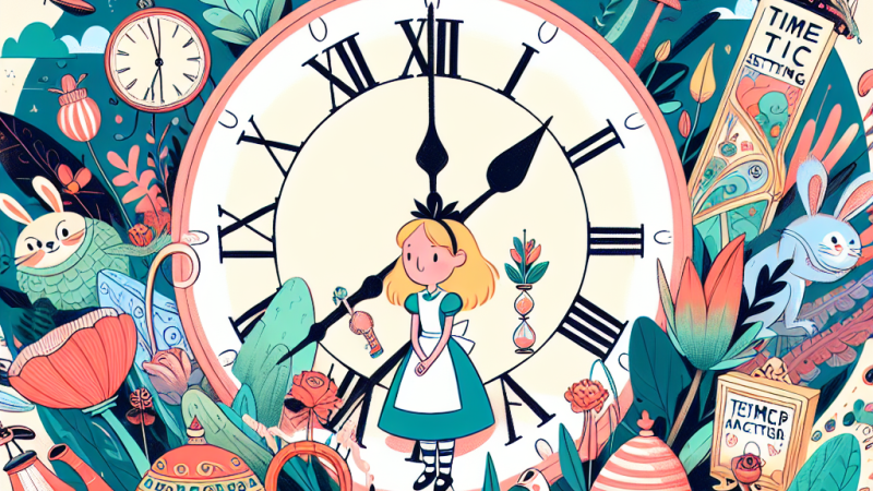 "Alicja w Krainie Czarów" - czas i miejsce akcji