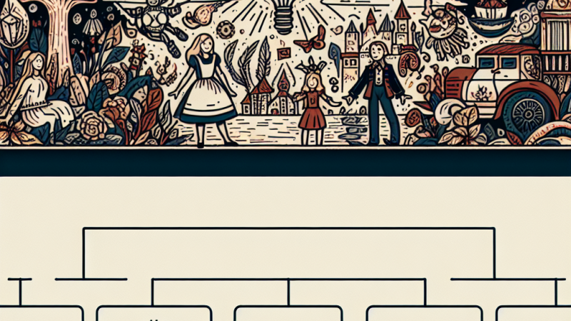 "Alicja w Krainie Czarów" - motywy literackie