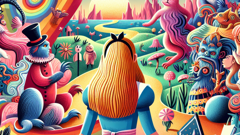 "Alicja w Krainie Czarów" - plan wydarzeń