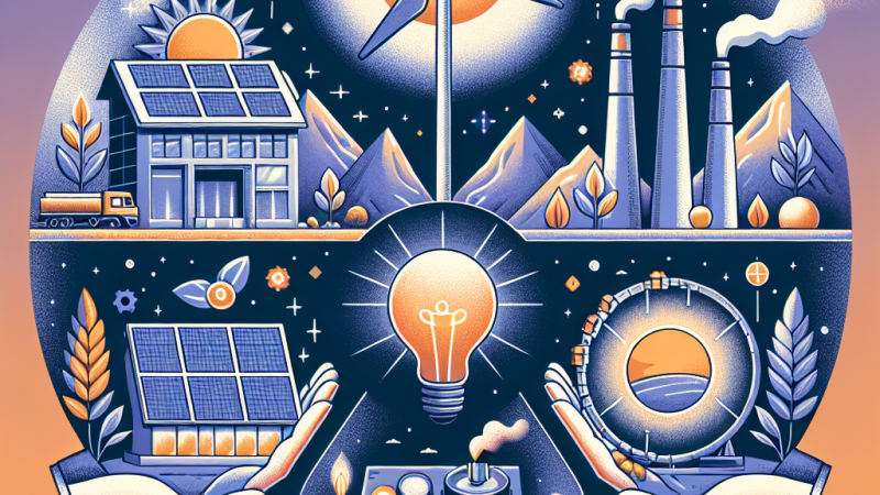 Alternatywne źródła energii.