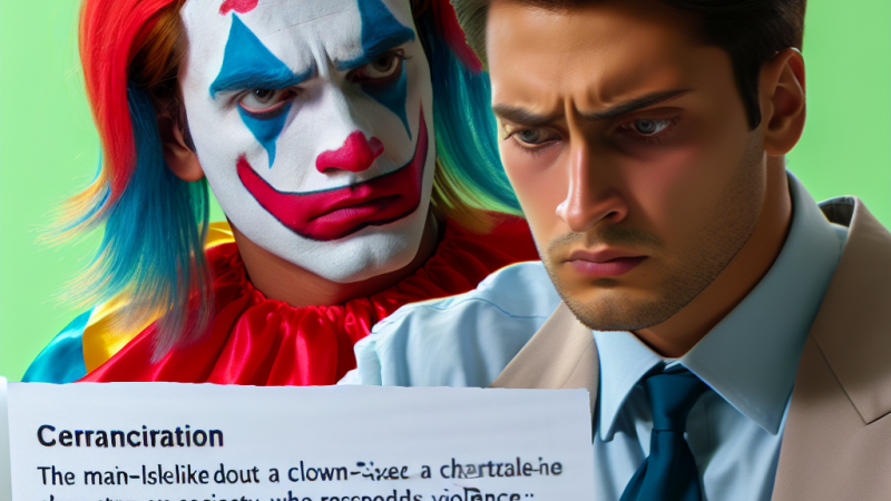 Analiza przypadku i konceptualizacja głównej postaci filmu "Joker" z 2019 roku