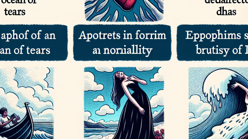 Analiza środków stylistycznych w trenie XI Jana Kochanowskiego