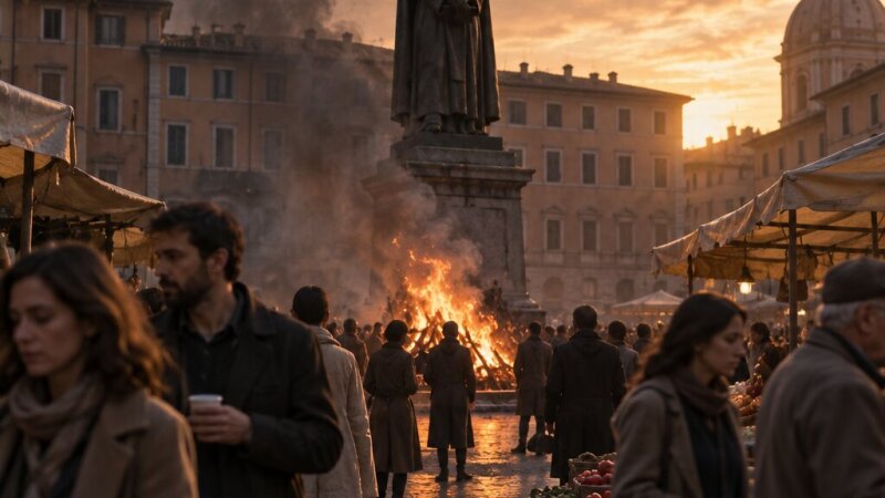 Analiza wiersza „Campo di Fiori” Czesława Miłosza – refleksja nad obojętnością...