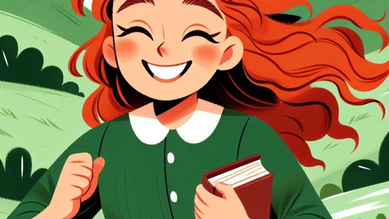 Ania z Zielonego Wzgórza - optymistyczna uczestniczka literackich przygód