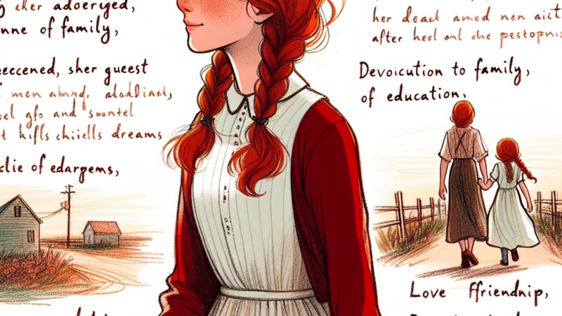 "Ania z Zielonego Wzgórza" - problematyka