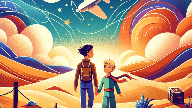 Antoine de Saint – Exupery: "Mały Książę" – streszczenie lektury.