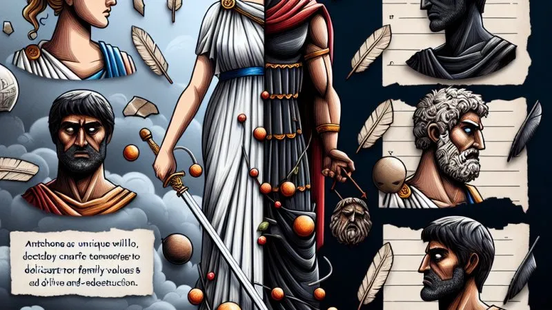 „Antygona” Sofoklesa jako tragedia charakteru