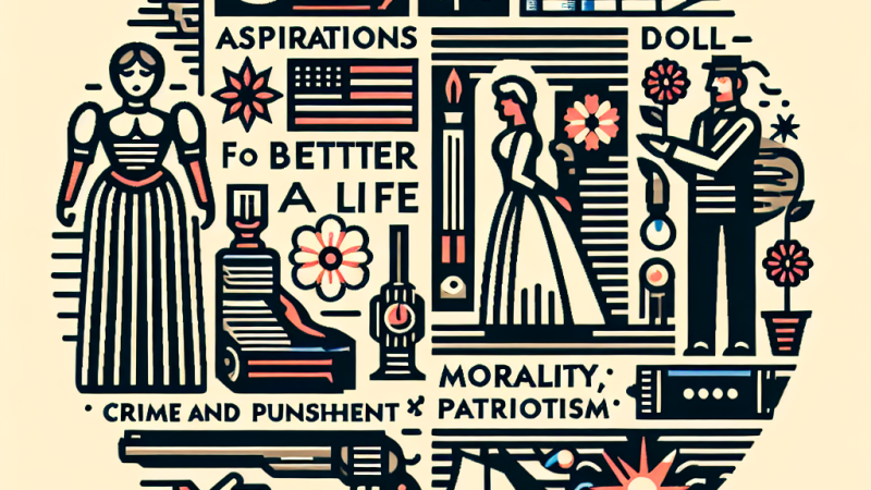 Argumentacyjna wypowiedź na temat wspólnych motywów w lekturach „Lalka”, „Zbrodnia i kara” oraz fragmentach „Potopu”