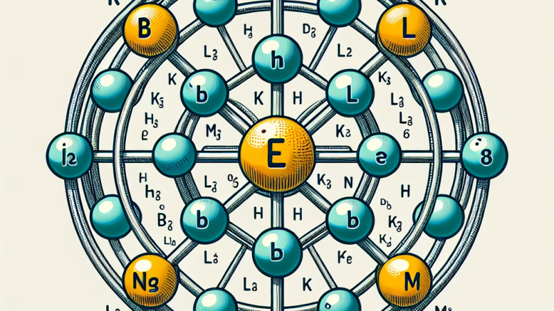 Atom siarki - elektrony walencyjne znajdują się w podpowłokach