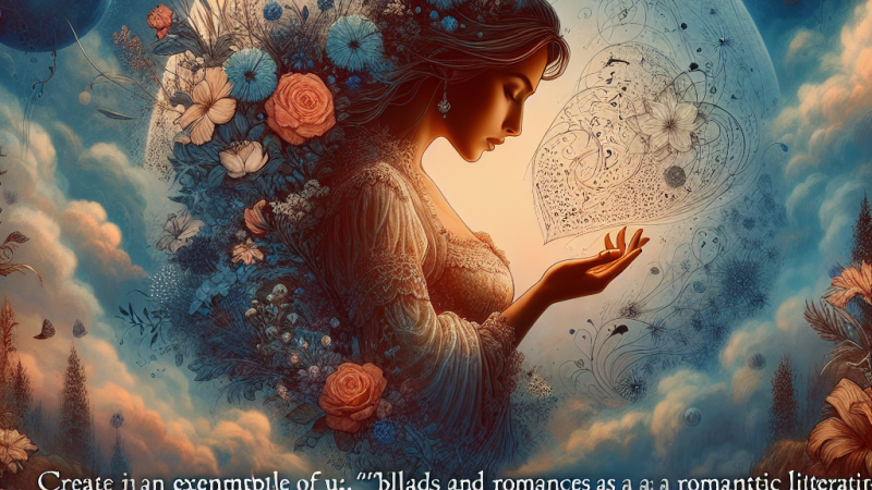 „Ballady i romanse” - romantyczna propozycja poznawania świata