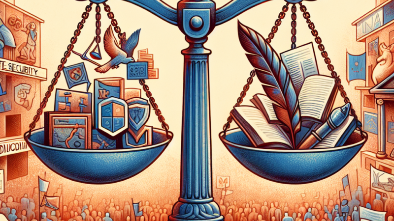 Bezpieczeństwo państwa a ochrona praw i wolności jednostki.