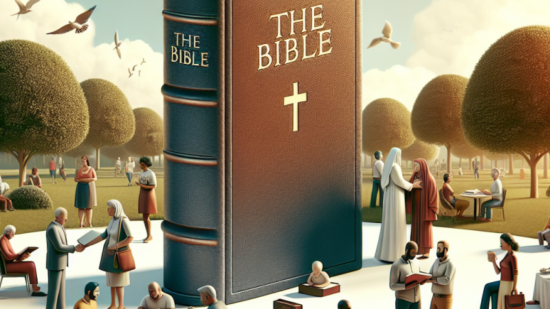 Biblia jako źródło wartości dla współczesnego człowieka.