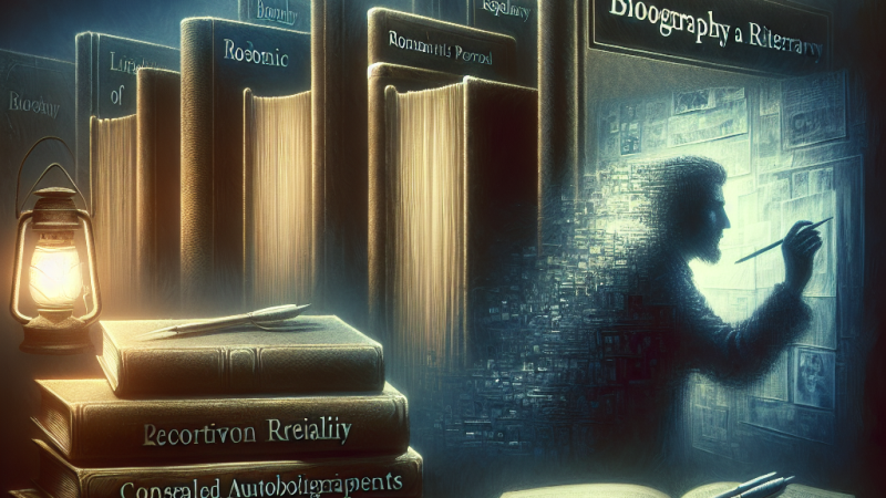 Biografia jako tworzywo literackie - znaczenie elementów biograficznych w utworach z różnych epok literackich.