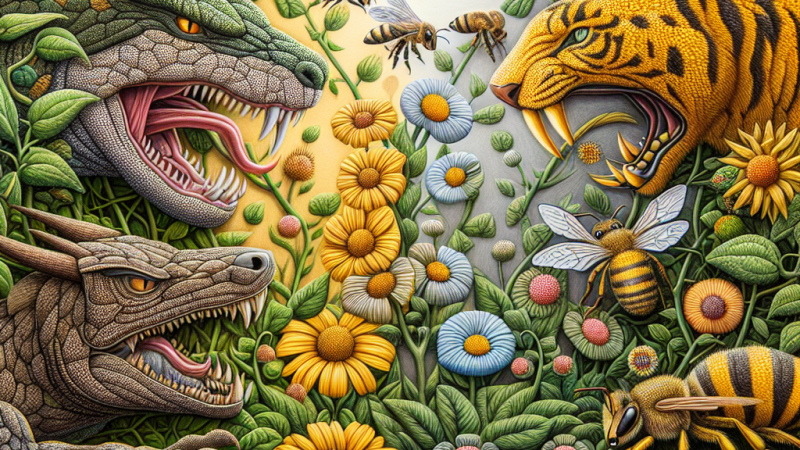 Biologia oddziaływania antagonistyczne i nieantagonistyczne między populacjami