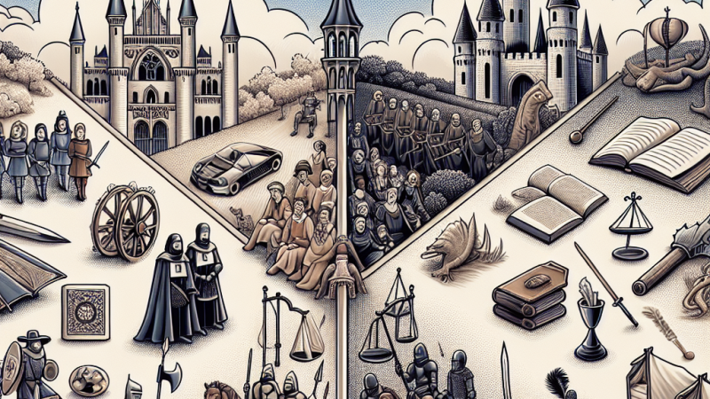 Blaski i cienie epoki średniowiecza