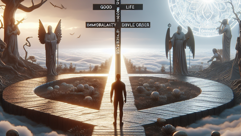 Bóg, człowiek, życie i śmierć w średniowiecznej literaturze