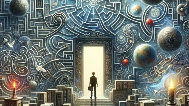 Bohater literacki jako człowiek szukający drogi w labiryncie świata.