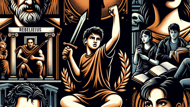 Bohater zbuntowany. Motyw buntu w literaturze.