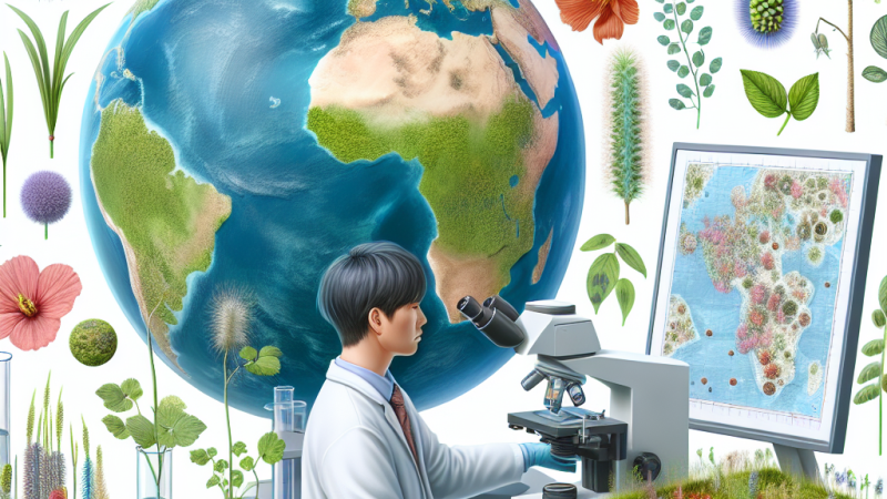 Botanika - badanie roślin.