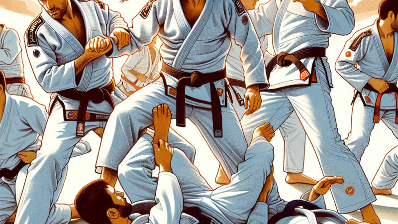 Brazylijskie jiu-jitsu: sztuka walki i samoobrony.