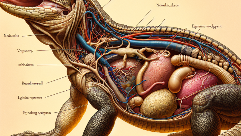 Budowa ciała gadów.
