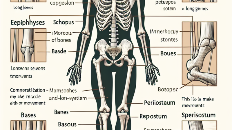 Budowa kości długich i rola szkieletu w układzie ruchu.