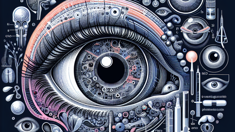 Budowa oka człowieka, choroby oczu i wady wzroku.