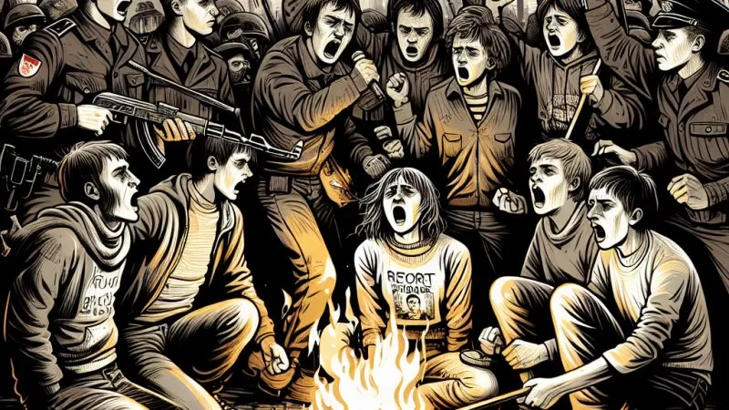 Bunt i bezradność wobec realiów stanu wojennego w opowiadaniu z tomu „Raport o stanie wojennym” Marka Nowakowskiego