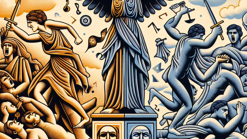 Bunt i pogodzenie się z losem w "Antygonie" Sofoklesa - analiza