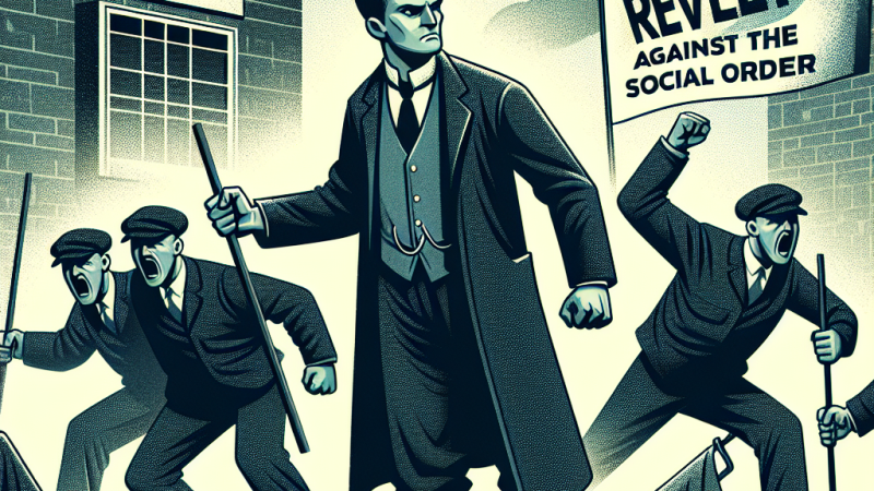 Bunt przeciwko porządkowi społecznemu w "Tangu" Sławomira Mrożka - kontekst i analiza