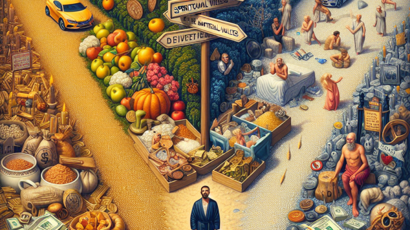 Być czy mieć? Dylemat człowieka między wartościami duchowymi a materialnymi w "Skąpcu" Moliera