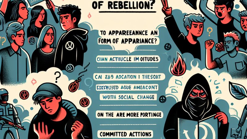 Bycie sobą przez chwilę. Czy wygląd może być wyrazem buntu?