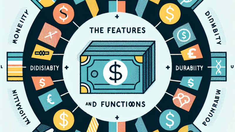 Cechy i funkcje pieniądza