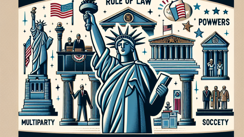 Cechy państwa demokratycznego: Stany Zjednoczone.