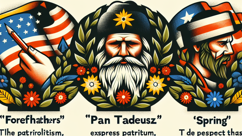 Cechy wspólne "Dziadów", "Pana Tadeusza" oraz "Przedwiośnia"