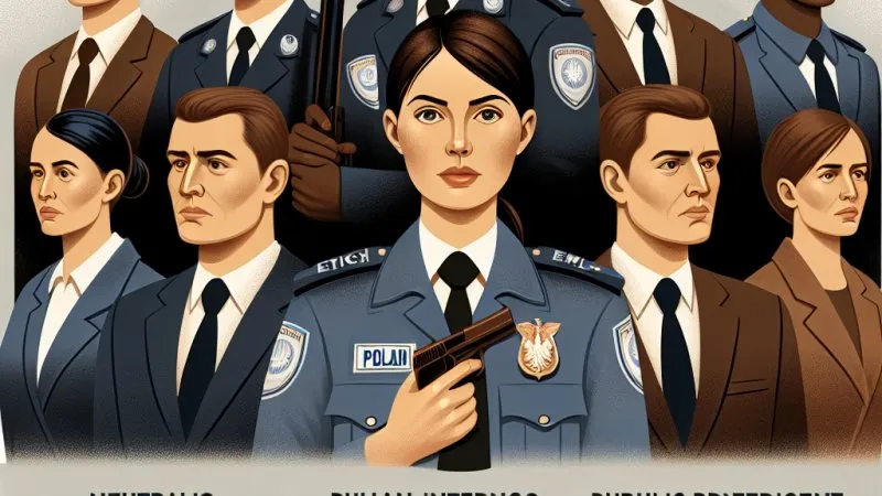 Cele i zadania etyki zawodowej funkcjonariuszy służb siłowych w Polsce.