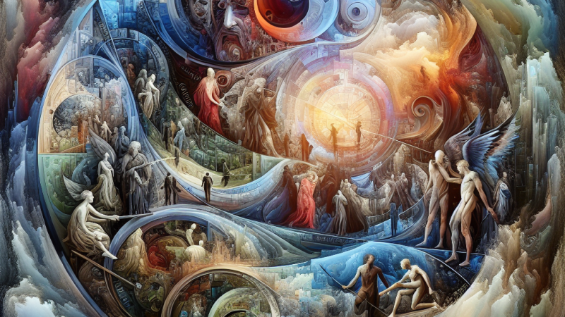 Charaktery literackich bohaterów - reprezentacja złożonej natury człowieka