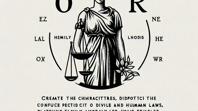 Charakterystyka Antygony.