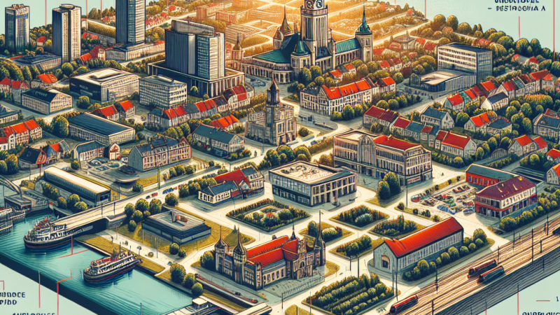 Charakterystyka Gliwic: ludność, położenie geograficzne, usługi, dworce kolejowe, centra handlowe, duże punkty usługowe, poziom bezrobocia, użytkowanie gruntów w regionie, zabudowa.