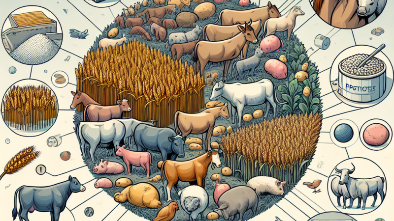 Charakterystyka głównych upraw roślinnych i gatunków zwierząt hodowlanych na świecie: Pszenica, Ryż, Ziemniaki, Buraki Cukrowe, Krowy, Konie, Świnie, Kury, Indyki