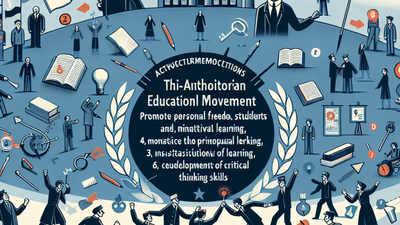 Charakterystyka nurtu edukacyjnego pedagogiki antyautorytarnej